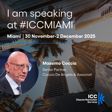 Il professor Coccia relatore alla Conferenza di Miami sull’arbitrato internazionale